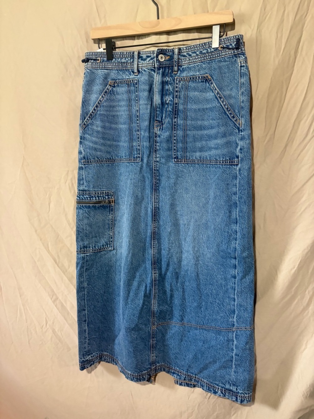 American eagle rise maxi skirt
